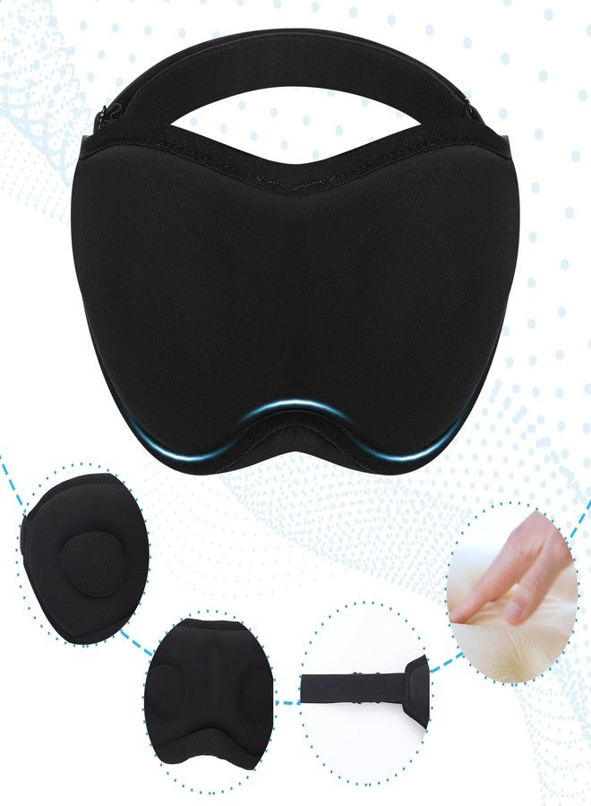 Geiserailie 2 Pack Eye Shield After Cataract Surgery Sleep Mask with Shield Breathable Eye Cover with Extended Elastic Strap for Sleeping After Surgery - Image 4